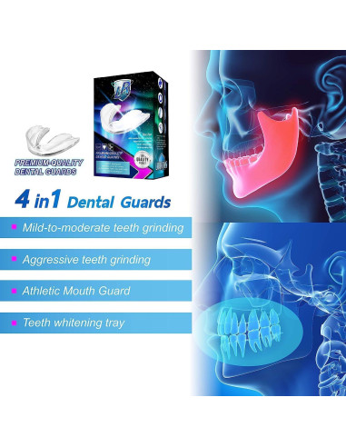 Protector Bucal LORIOUS Ajustable 6 Piezas Libre BPA