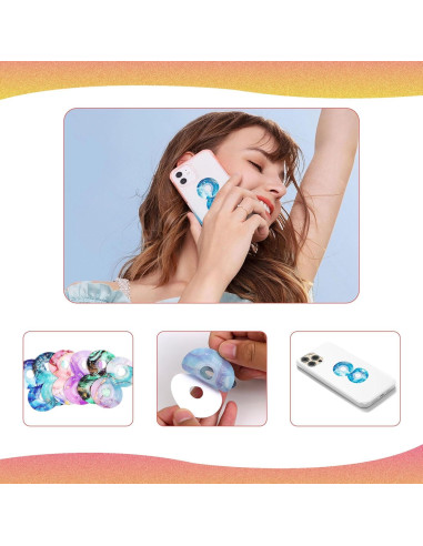 36 Calcomanías Calmantes Huimdery Multicolor Antiestrés