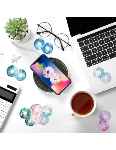 36 Calcomanías Calmantes Huimdery Multicolor Antiestrés