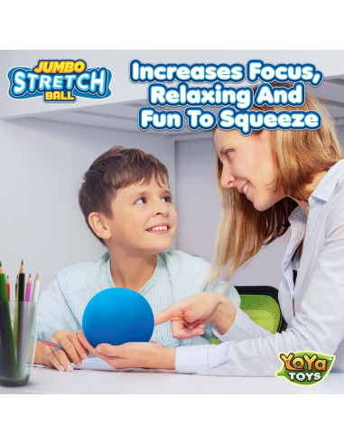Bola de Estrés Sensorial YoYa Toys Jumbo 0.59 kg Colorida