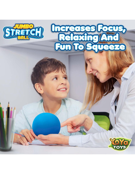 Bola de Estrés Sensorial YoYa Toys Jumbo 0.59 kg Colorida
