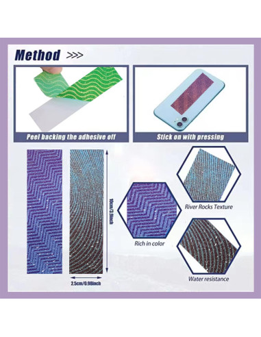 10 Pegatinas Sensoriales de Ansiedad TXDYFC - Alivio Estrés