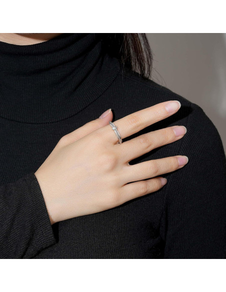 Anillo de Alivio de Ansiedad Nisgoin Plata 925 Just Breathe