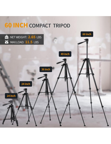 Nivel láser Firecore G50 3x360 con trípode y baterías