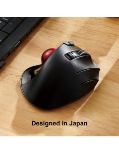 Ratón Trackball Inalámbrico ELECOM EX-G, Ergonómico, 6 Botones 2