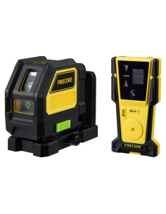 Nivel láser cruzado Firecore F114G con receptor FD30 60m