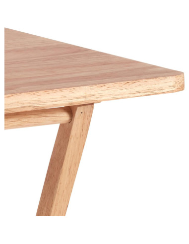 Mesa de bandeja plegable Amazon Basics 4 Pack Natural 66 cm