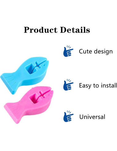 Soporte para Cuchara de Silicona ZW-0018 - 4 Piezas