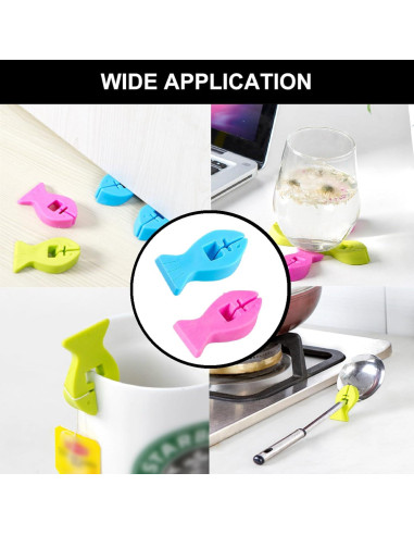 Soporte para Cuchara de Silicona ZW-0018 - 4 Piezas