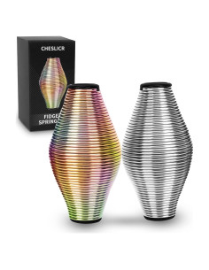 Juguete de resorte metálico CHESLICR para adultos - Alivio de estrés