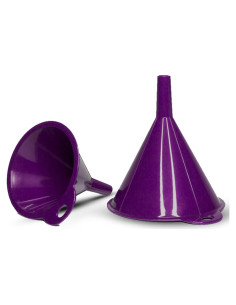 Juego de Embudos Multiusos Crisp 2 Piezas Púrpura