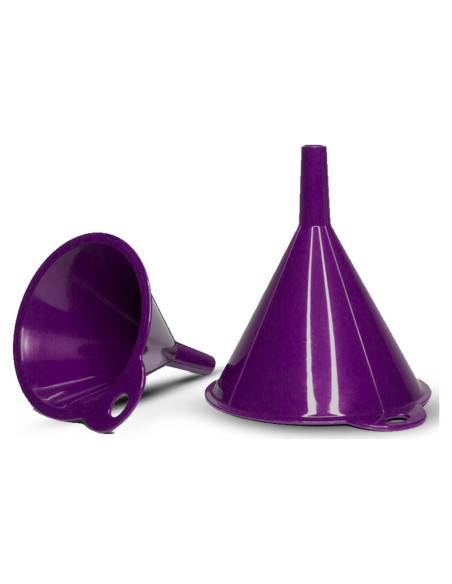 Juego de Embudos Multiusos Crisp 2 Piezas Púrpura
