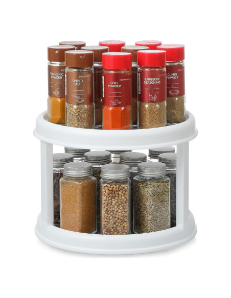 Organizador de especias giratorio LANDNEOO 10" antideslizante