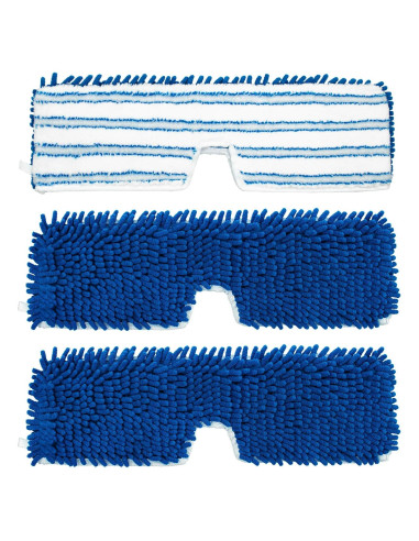 Paquete de 3 cabezales de trapeador Ocedar microfibra
