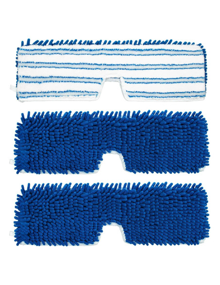 Paquete de 3 cabezales de trapeador Ocedar microfibra