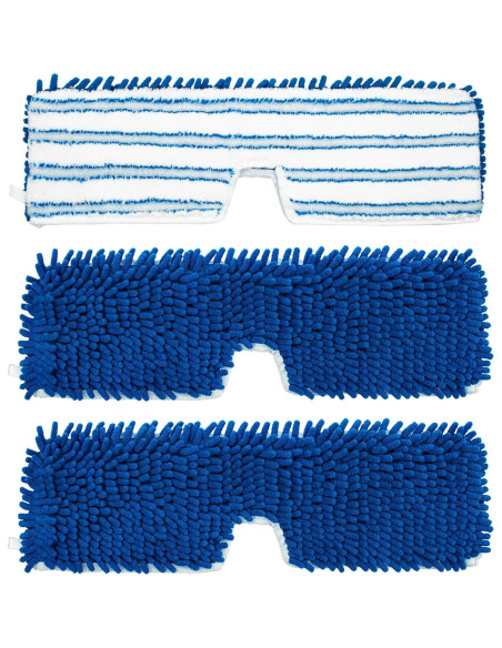 Paquete de 3 cabezales de trapeador Ocedar microfibra
