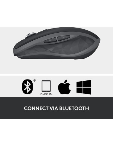 Ratón Inalámbrico Logitech MX Anywhere 2S Bluetooth - Grafito