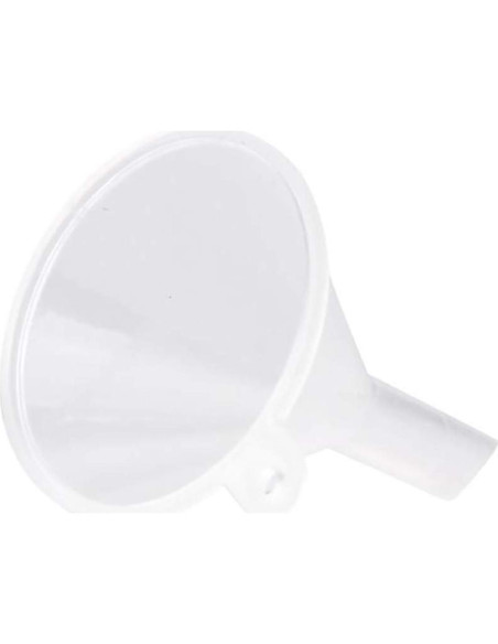 Conjunto 10 Embudos Mini Plástico Claro Rosojodg 2,5cm