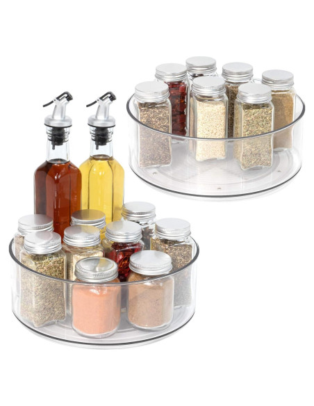 Tiblue Lazy Susan 2 Pack Organizadores Giratorios 22,86 cm