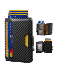 Billetera Minimalista SEMORID para Hombres con Bloqueo RFID