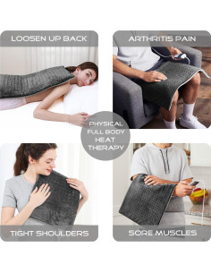 Almohadilla Térmica Digital Boncare 61x30cm 6 Niveles Calor 2