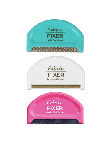 Juego de 3 Peines Removedores de Pelusas Wardrobe Hackers