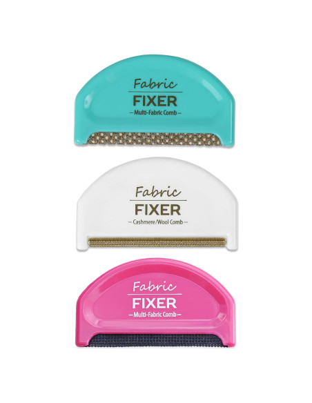 Juego de 3 Peines Removedores de Pelusas Wardrobe Hackers