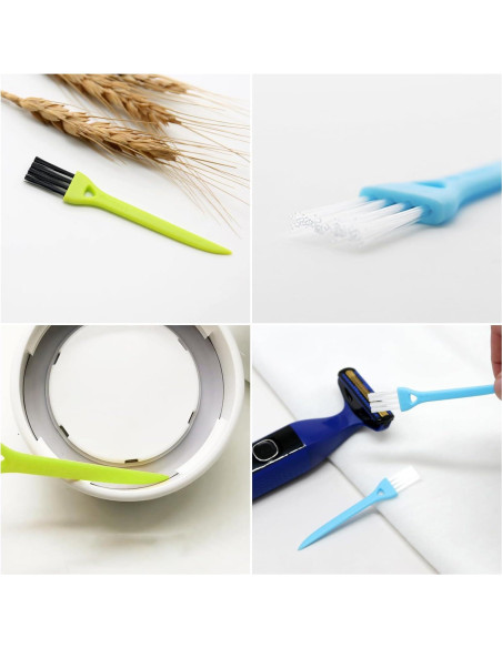 Paquete de 10 Cepillos de Limpieza TorSor para Afeitadora