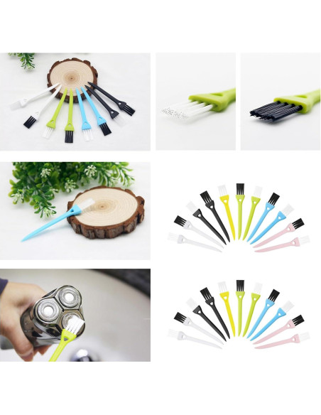 Paquete de 10 Cepillos de Limpieza TorSor para Afeitadora