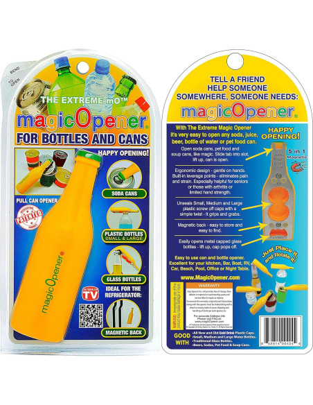 Abrebotellas Ergonómico EZ para Artritis - Easy Opener