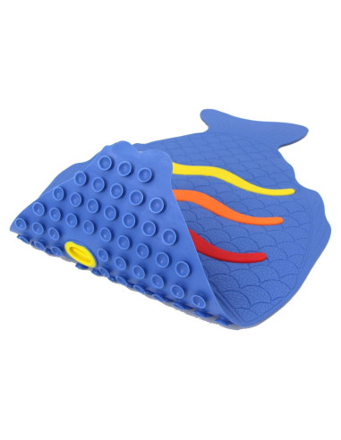 Alfombrilla de Baño Antideslizante SAFELAND 68x40cm Pez