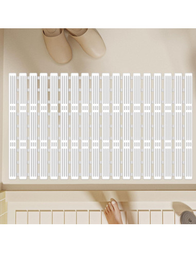 Alfombrilla de Baño Antideslizante TKSDWBLTY 66x40cm