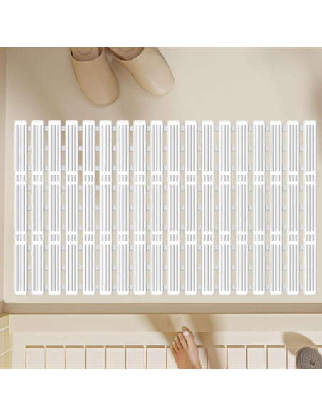 Alfombrilla de Baño Antideslizante TKSDWBLTY 66x40cm