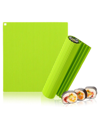 Estera de Sushi de Silicona Genérica 21.84x19.81cm Reutilizable
