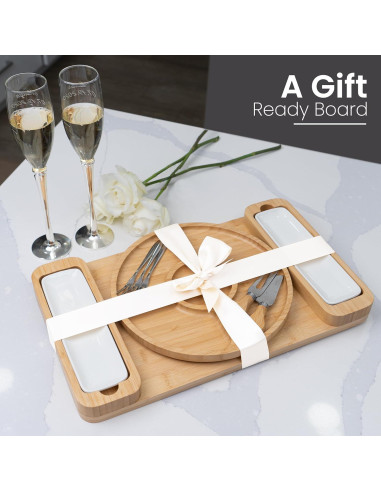 Juego de Tabla de Charcutería Bambüsi - 35,56x27,94cm