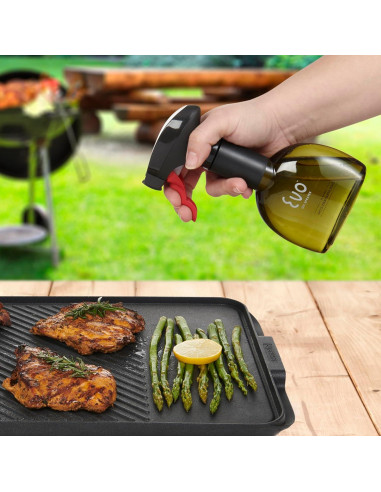 Evo Aceitera Mini No Aerosol 8 oz Set de 2 Amarillo Verde