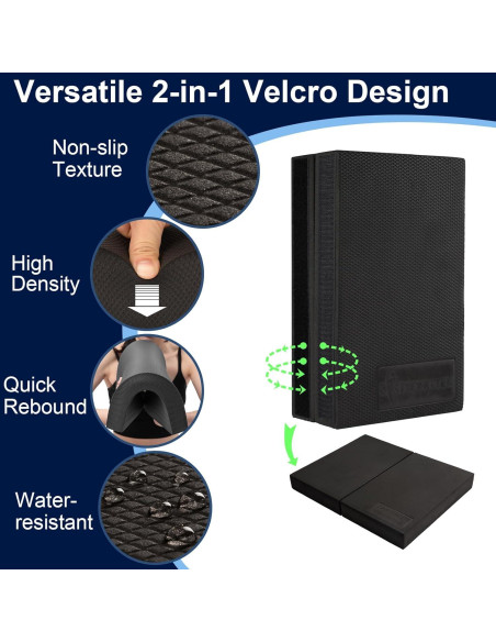 Almohadilla de Equilibrio Antideslizante StrongTek 50x40cm