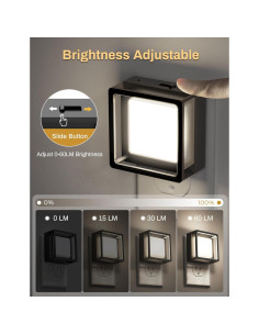 Luz Nocturna Enchufable DORESshop 4 Piezas 5000K 2