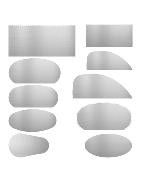 Herramientas de Cerámica BOHUIZ 10 Piezas Acero Inoxidable