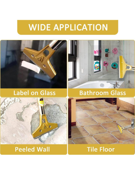 Raspador de Piso Wanguan 10 cm con 20 Cuchillas Metálicas