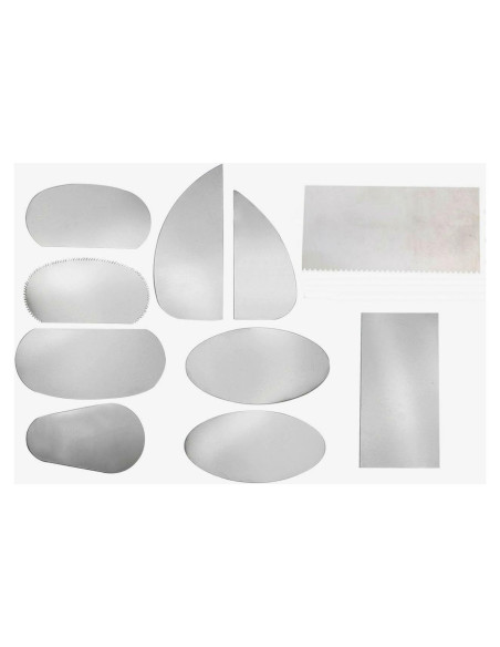 Herramientas de Corte y Raspado AKOAK para Cerámica - 10 Piezas