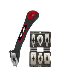 Juego de raspadores de contorno Allway CS6 con 6 cuchillas