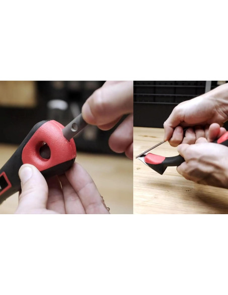 Juego de raspadores de contorno Allway CS6 con 6 cuchillas