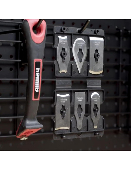 Juego de raspadores de contorno Allway CS6 con 6 cuchillas