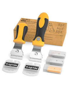 Conjunto de raspadores multiusos Nicpro 2 PCS con 20 cuchillas