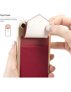 Soporte Adhesivo para Tarjetas Sinjimoru Rojo - Cartera para Teléfono 2