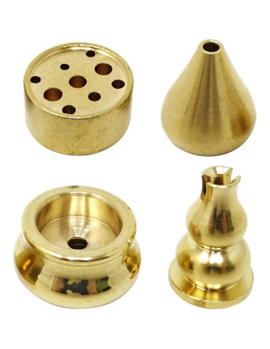 Soporte de Incienso de Latón Honbay 4PCS Mini Quemador