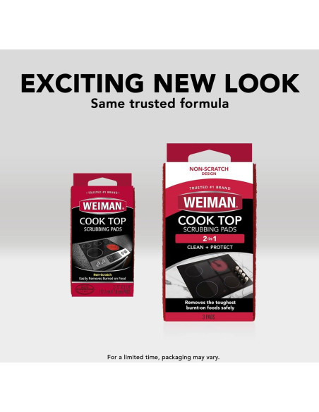 Almohadillas de Limpieza Weiman para Cocinas - Paquete de 3