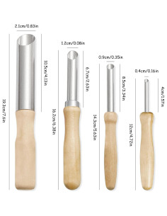 26 Piezas Herramientas de Arcilla DaKuan - Esculpido y Cerámica 2