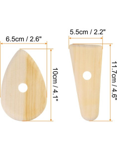 Juego de Herramientas de Escultura de Arcilla HARFINGTON 2 Piezas 2